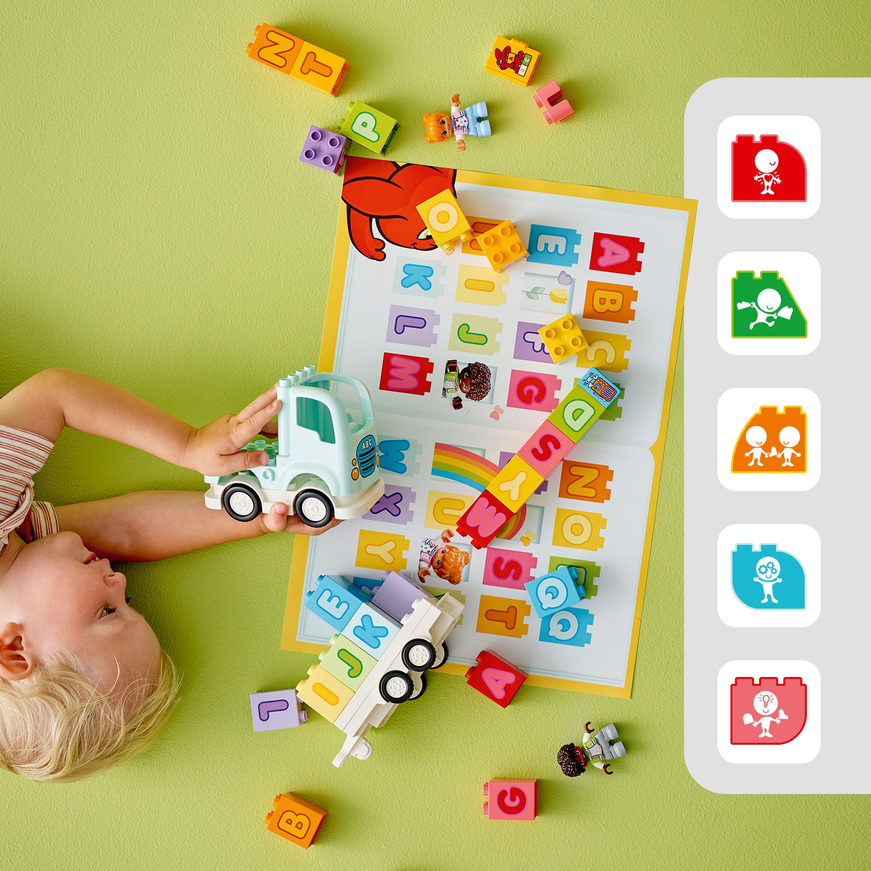 LEGO® DUPLO Town Alphabet Truck Toy, Toddler Educat