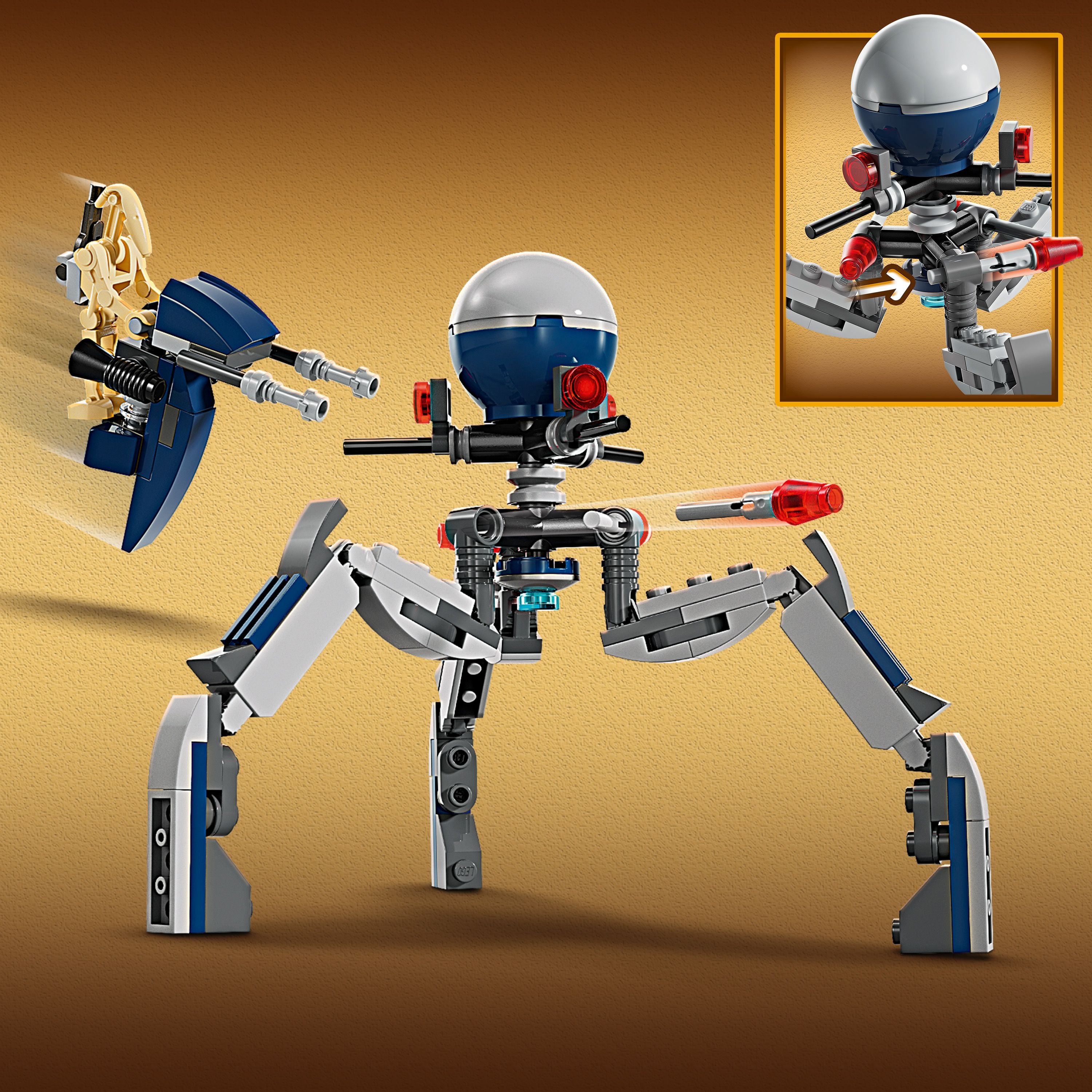 LEGO® Star Wars™ Clone Trooper™ & Battle Droid™ Battle Pack 75372