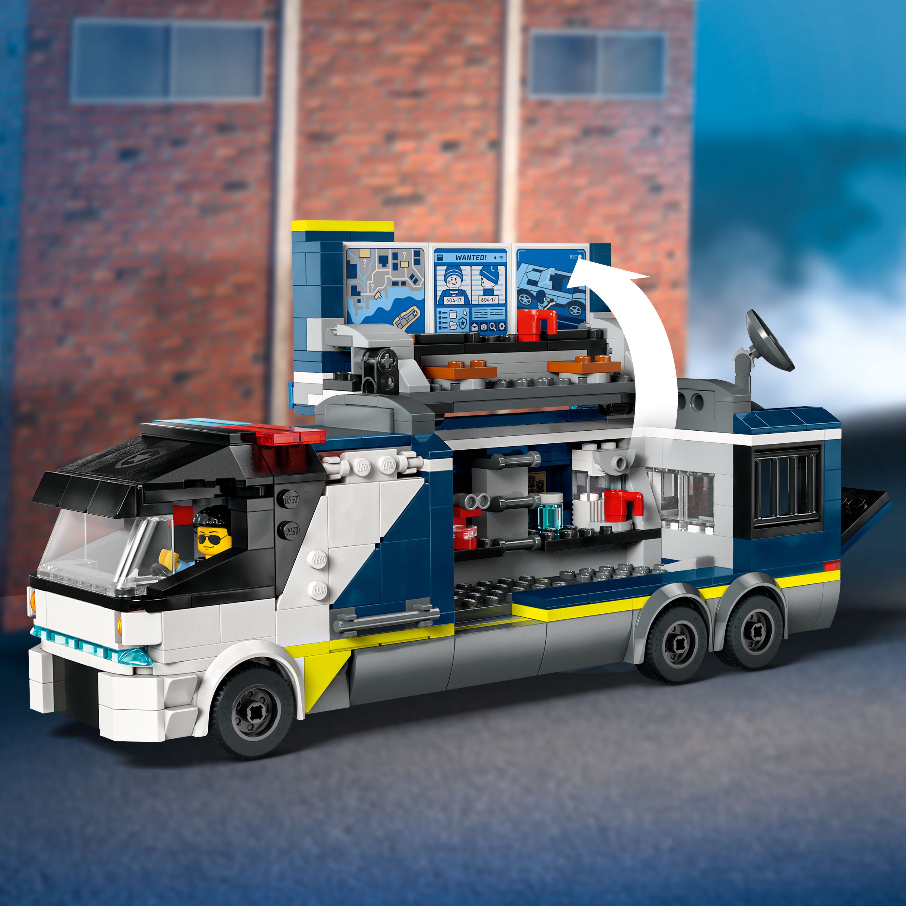 LEGO® City Police Mobile Crime Lab Truck Toy