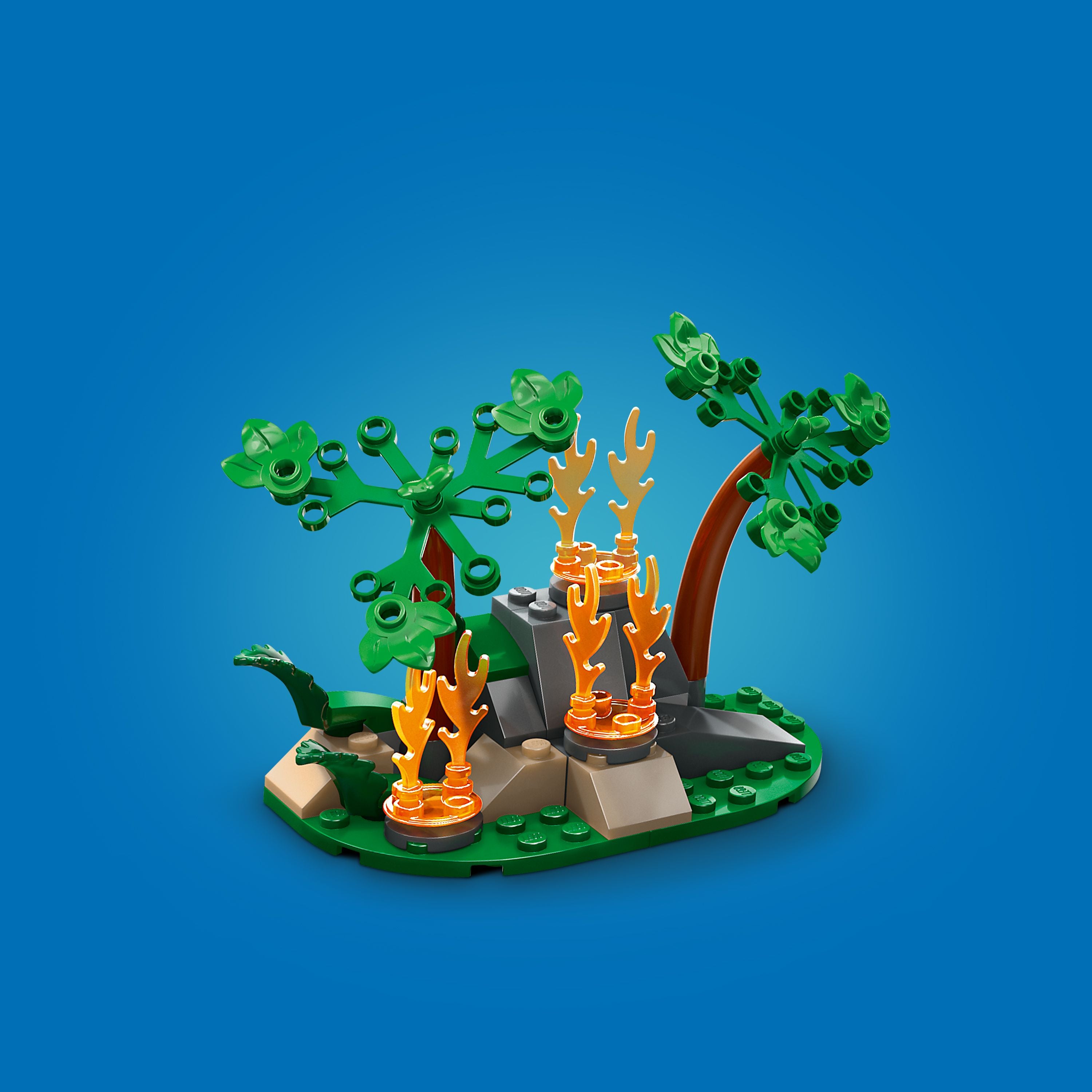 LEGO® City Fire Rescue Plane Building Toy Set 60413