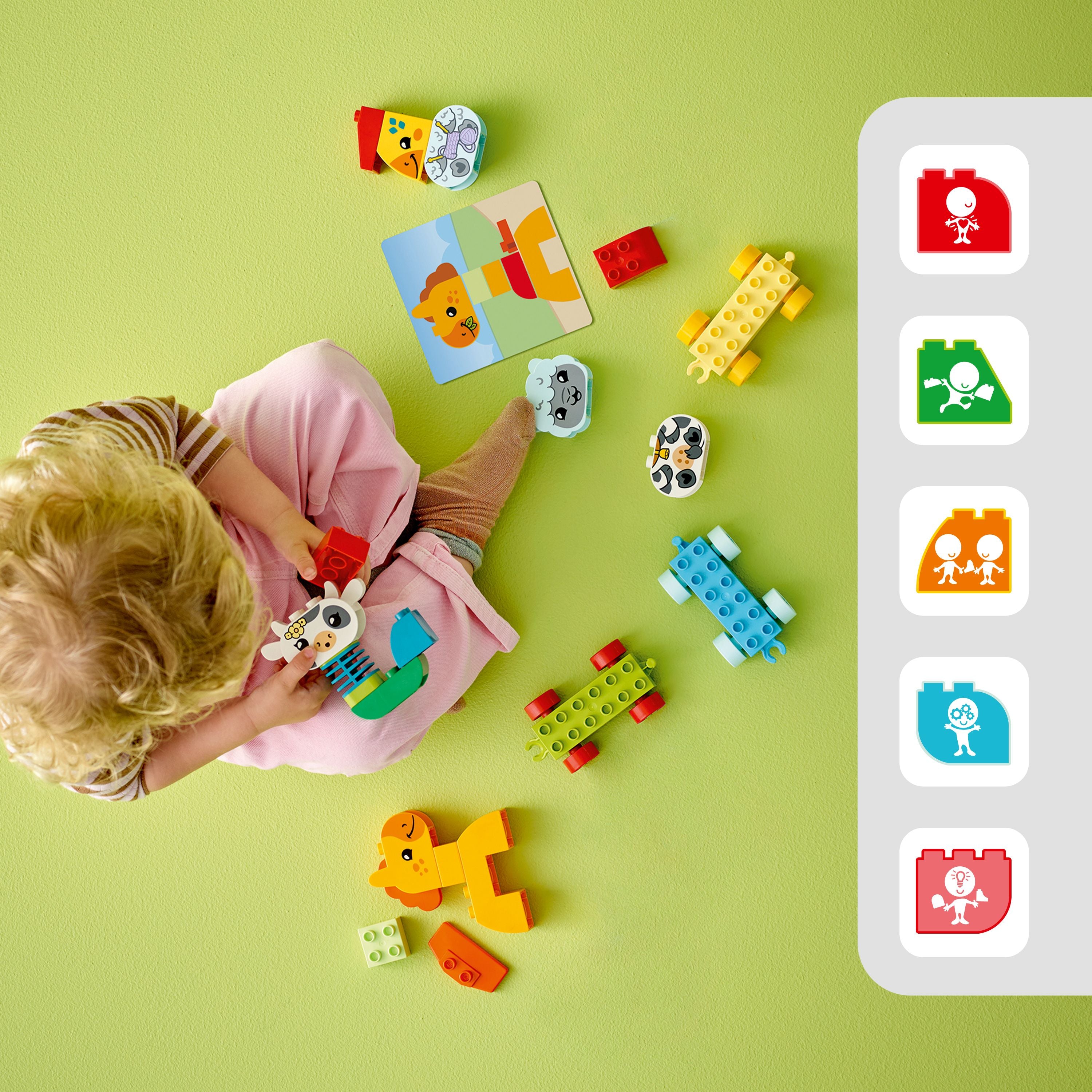 LEGO® DUPLO My First Animal Train and Horse Toy 104