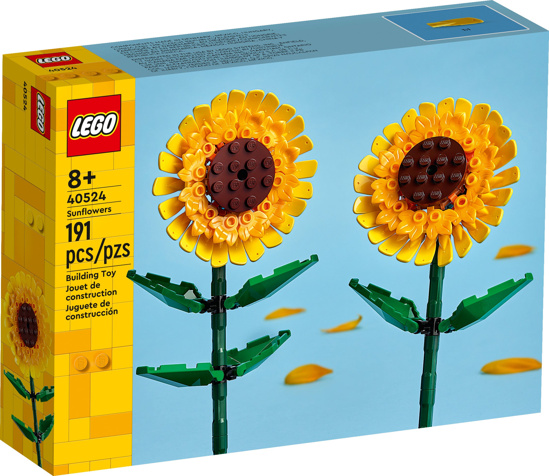 LEGO® Sunflowers 40524 Building Kit (191 Pieces)