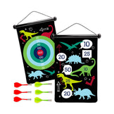 Double Sided Magnetic Target Game Dinosaur