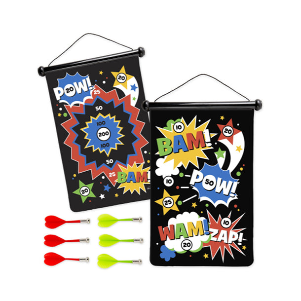 Double Sided Magnetic Target Game Superhero