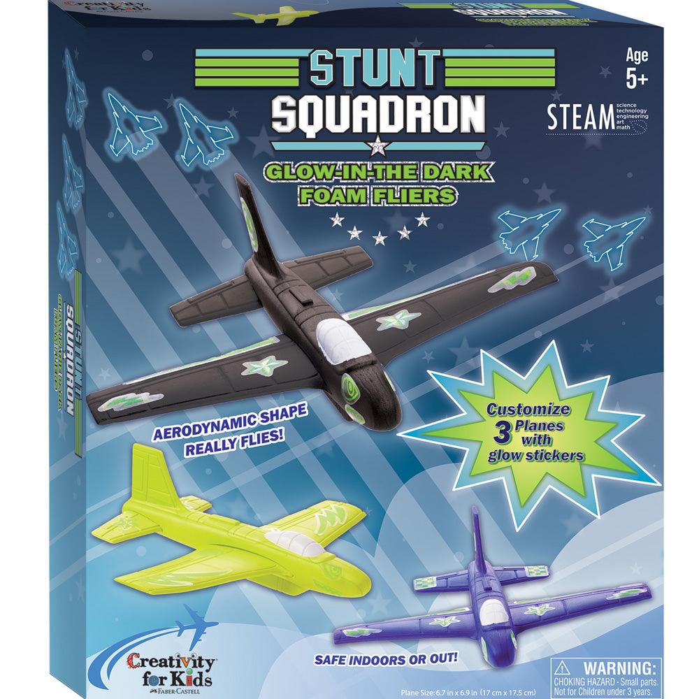 Stunt Squadron™ Glow-in-the-Dark Foam Fliers