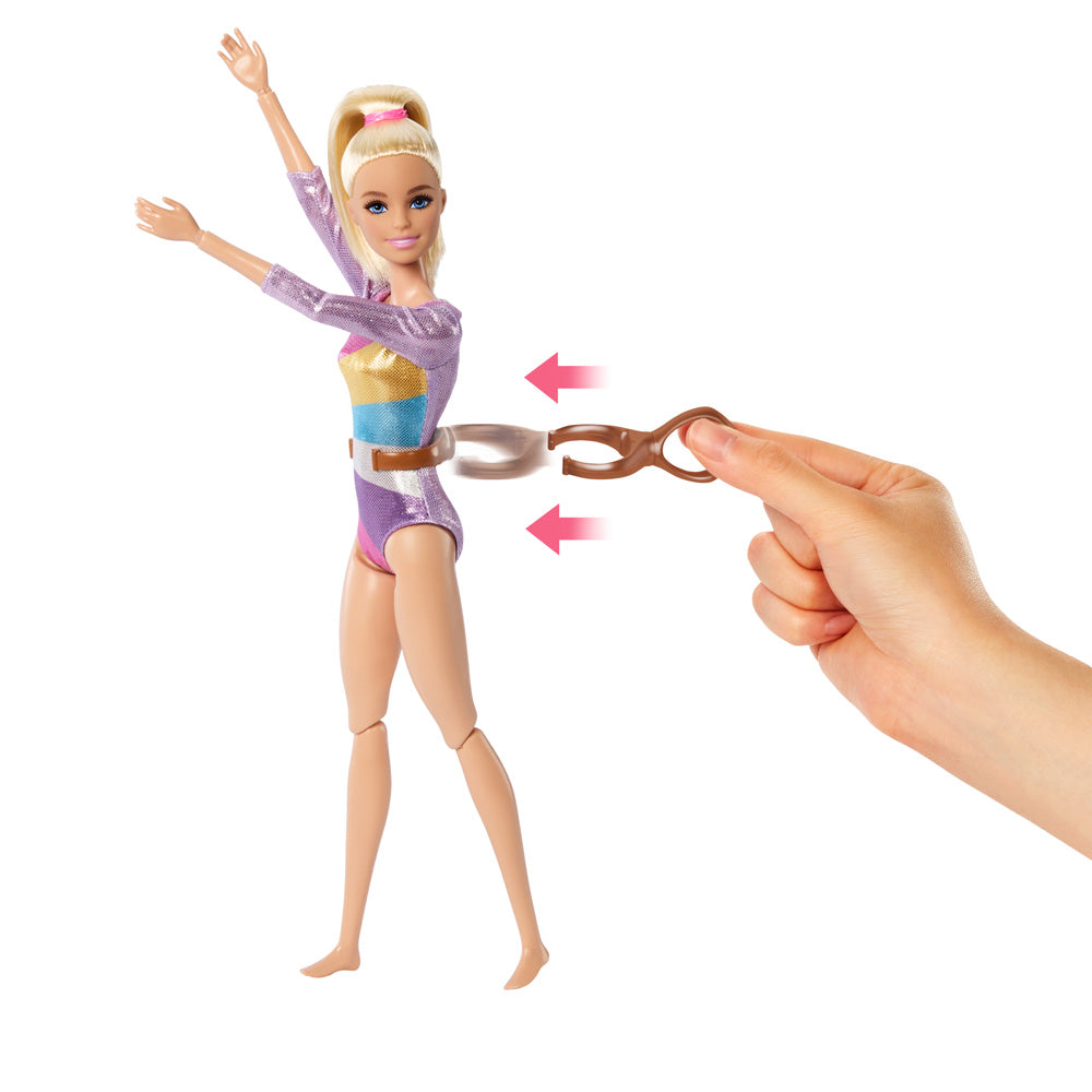 Barbie® Gymnastic Playset with Blonde Gymnast Doll