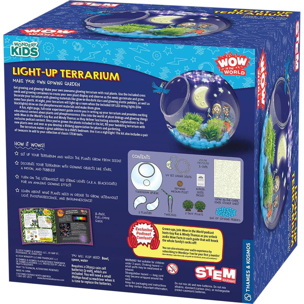 WOW in the World Light-Up Terrarium