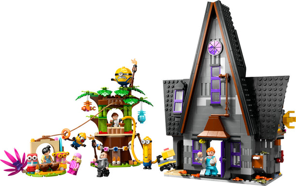 LEGO Despicable Me 4 Minions & Gru's Mansion 75583