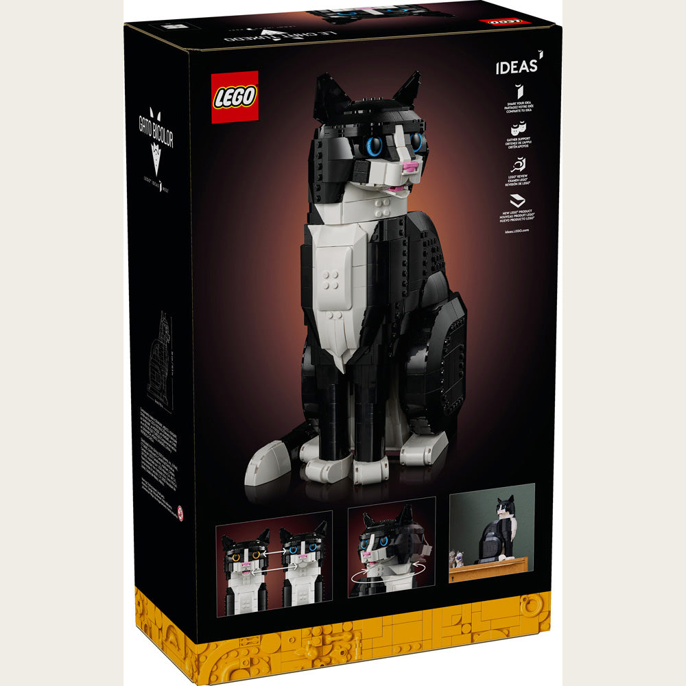 LEGO® Ideas Tuxedo Cat 21349