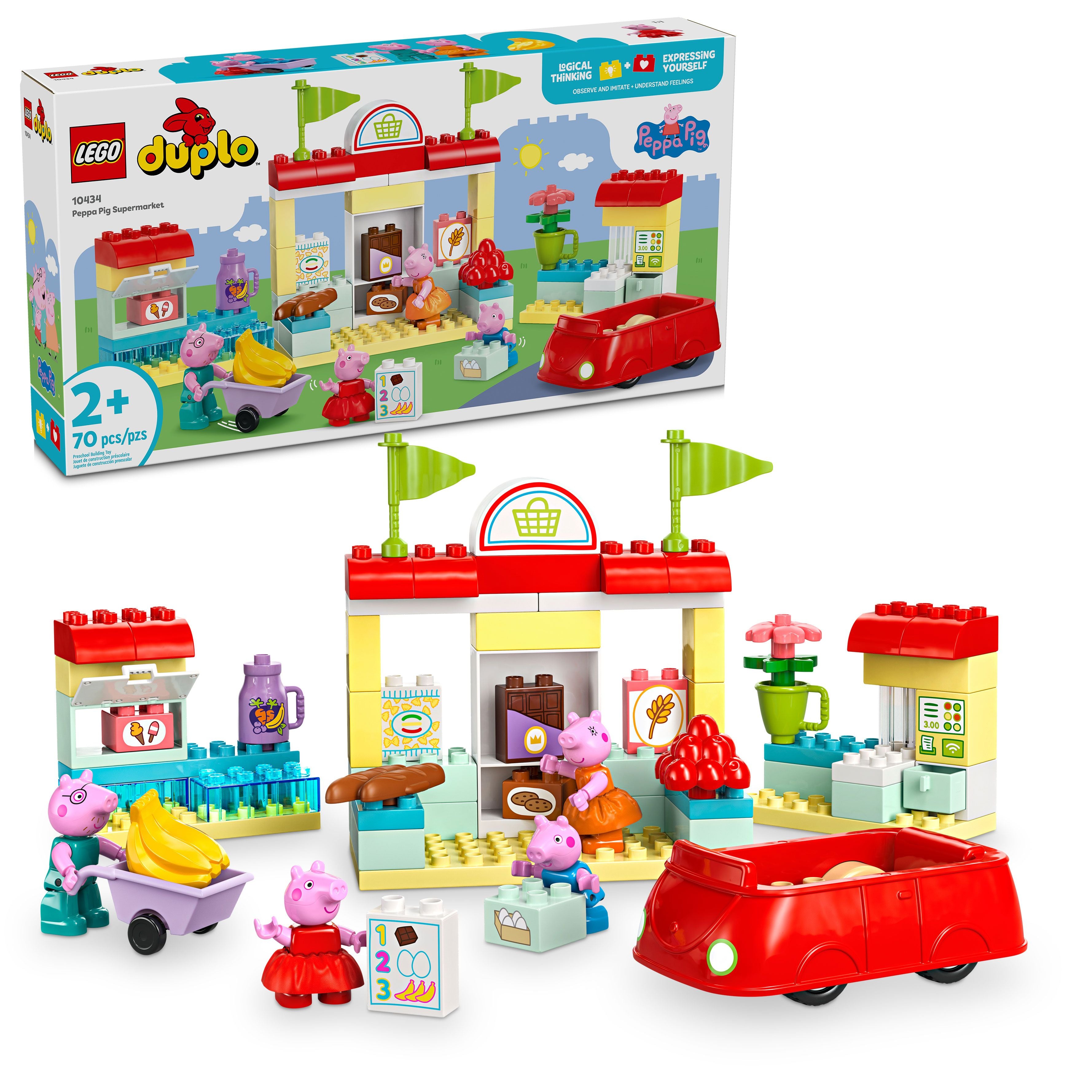 LEGO® DUPLO® Peppa Pig Supermarket Toy 10434