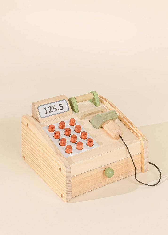 Coco Village Wooden Cash Register