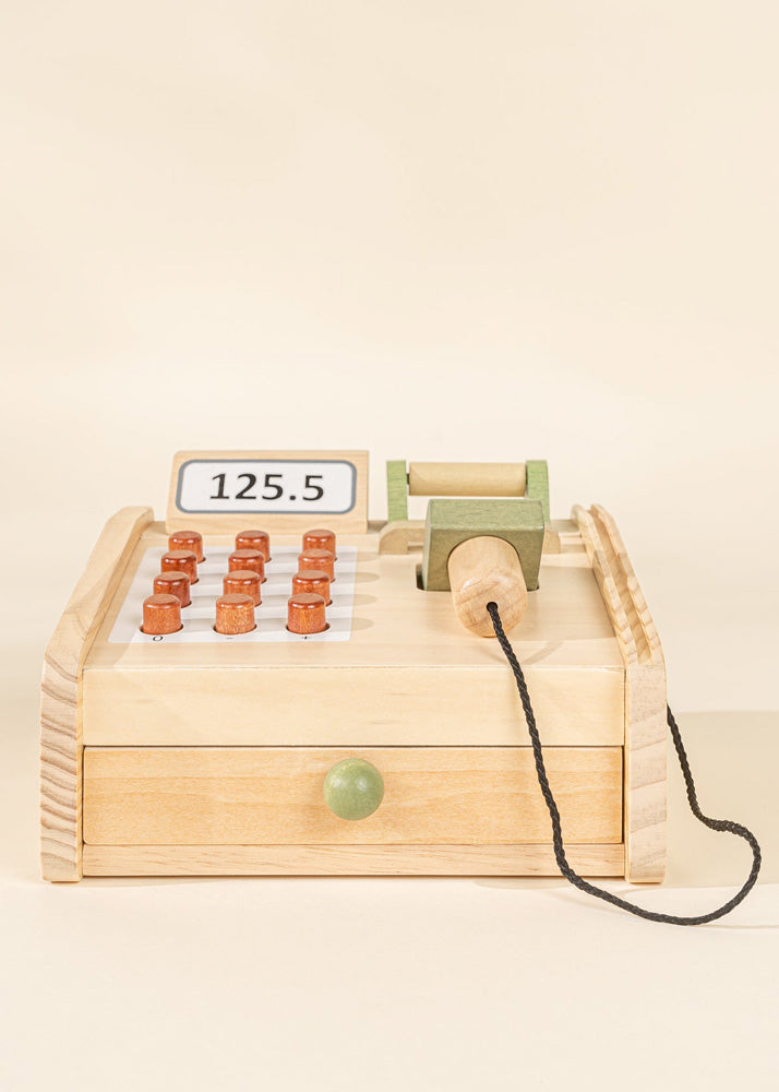 Coco Village Wooden Cash Register