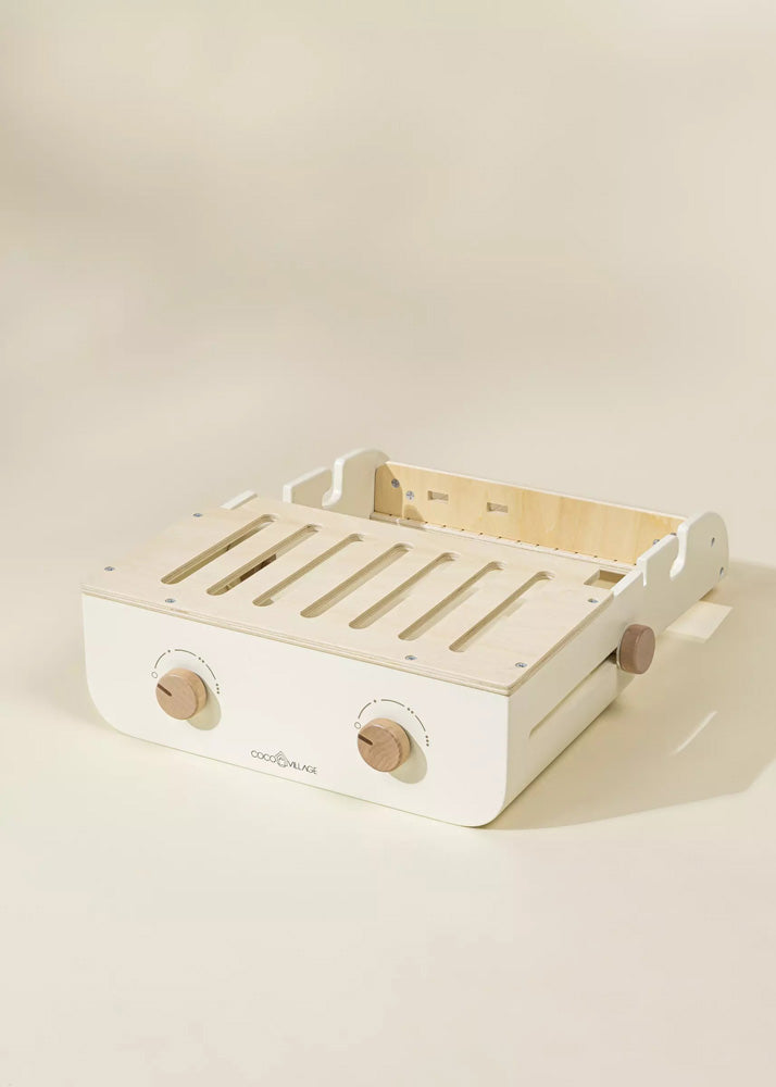 Coco Village Wooden Barbecue Playset and Accessories