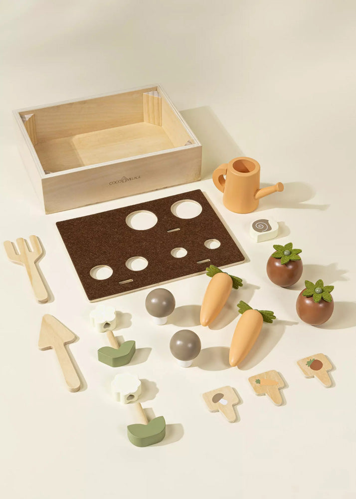 Coco Village Wooden Gardening Playset and Accessories
