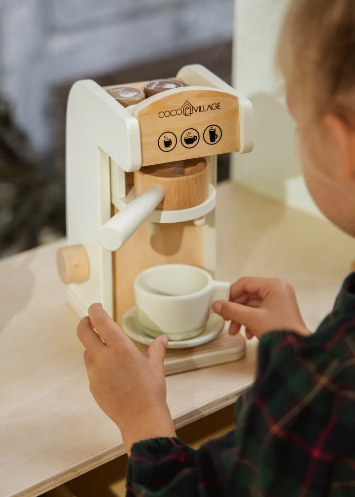 Coco Village Wooden Coffee Maker Set – Mastermind Toys