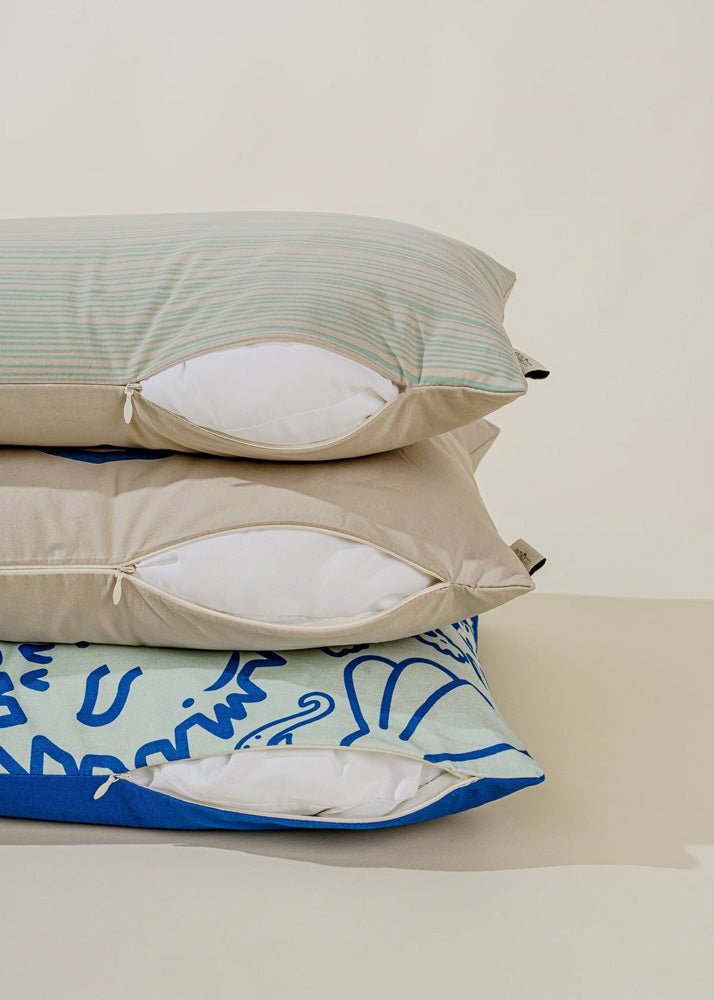 Baltik Cushion Covers Trio Set - Ocean