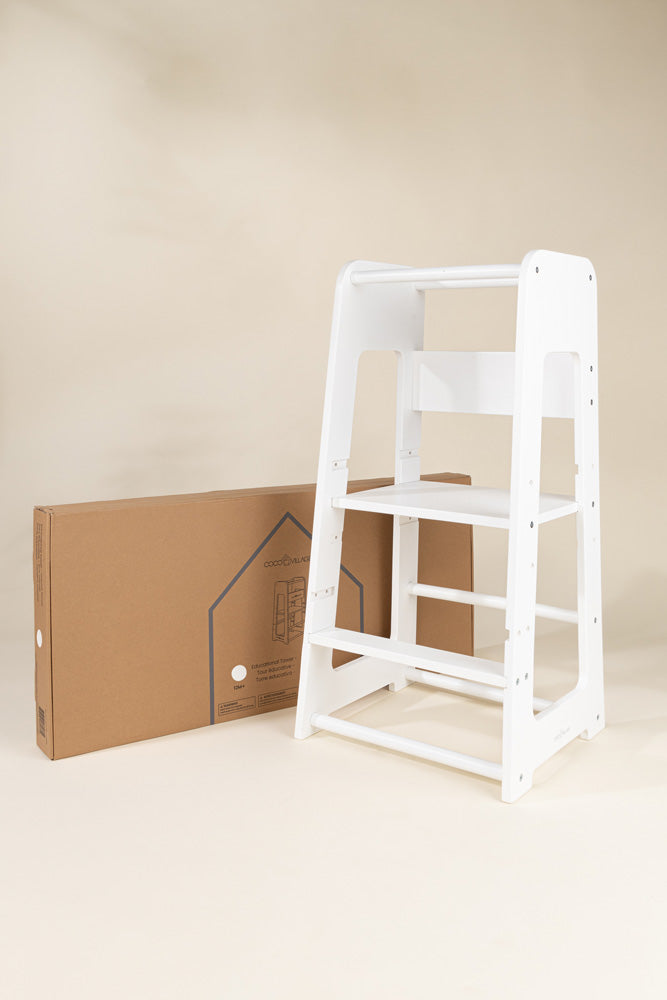 Educational Tower - White