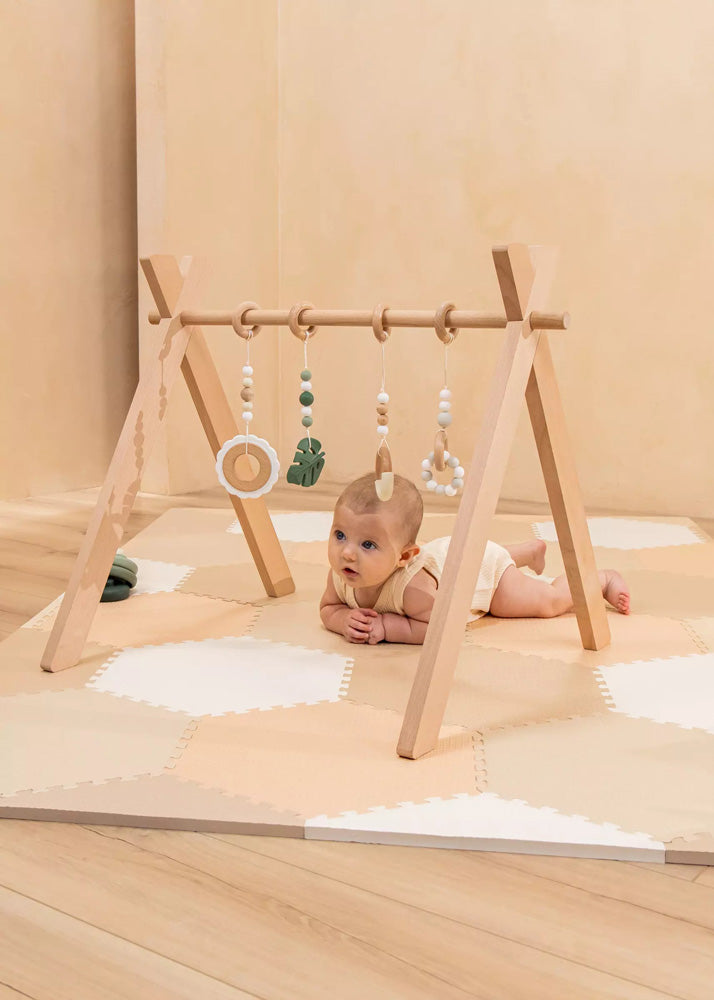 Playmat - Hexagon - Beige