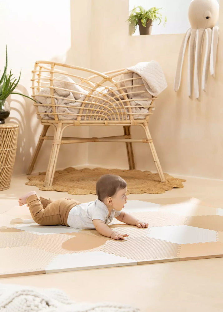 Playmat - Hexagon - Beige
