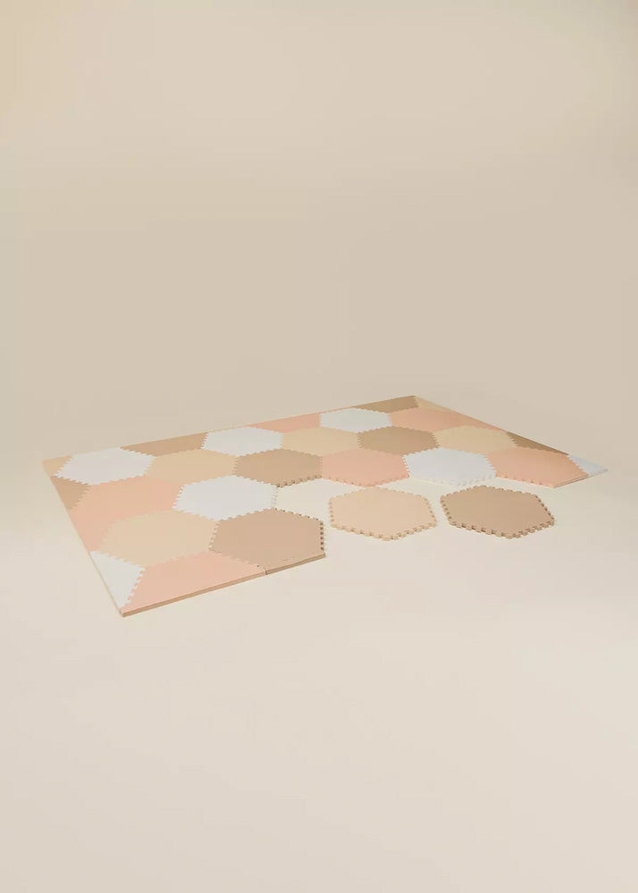 Playmat - Hexagon - Beige