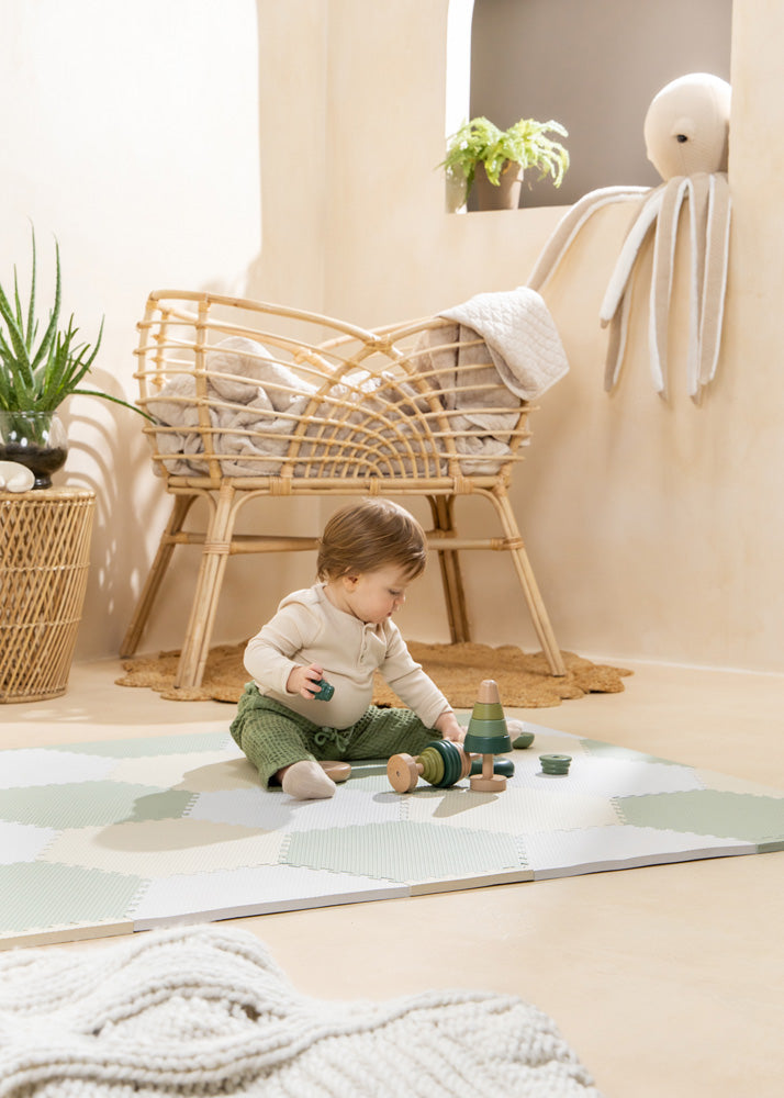 Playmat - Hexagon - Seafoam