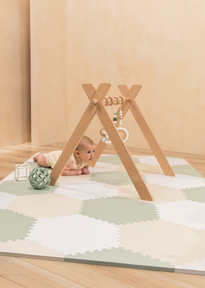 Playmat - Hexagon - Seafoam