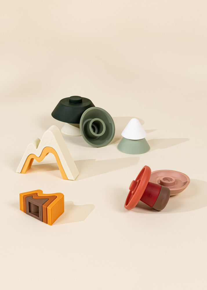 Silicone Stackable Forest Set (16 pcs)