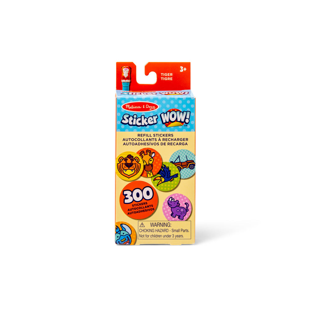 Melissa & Doug Sticker WOW! Refill Stickers -Tiger