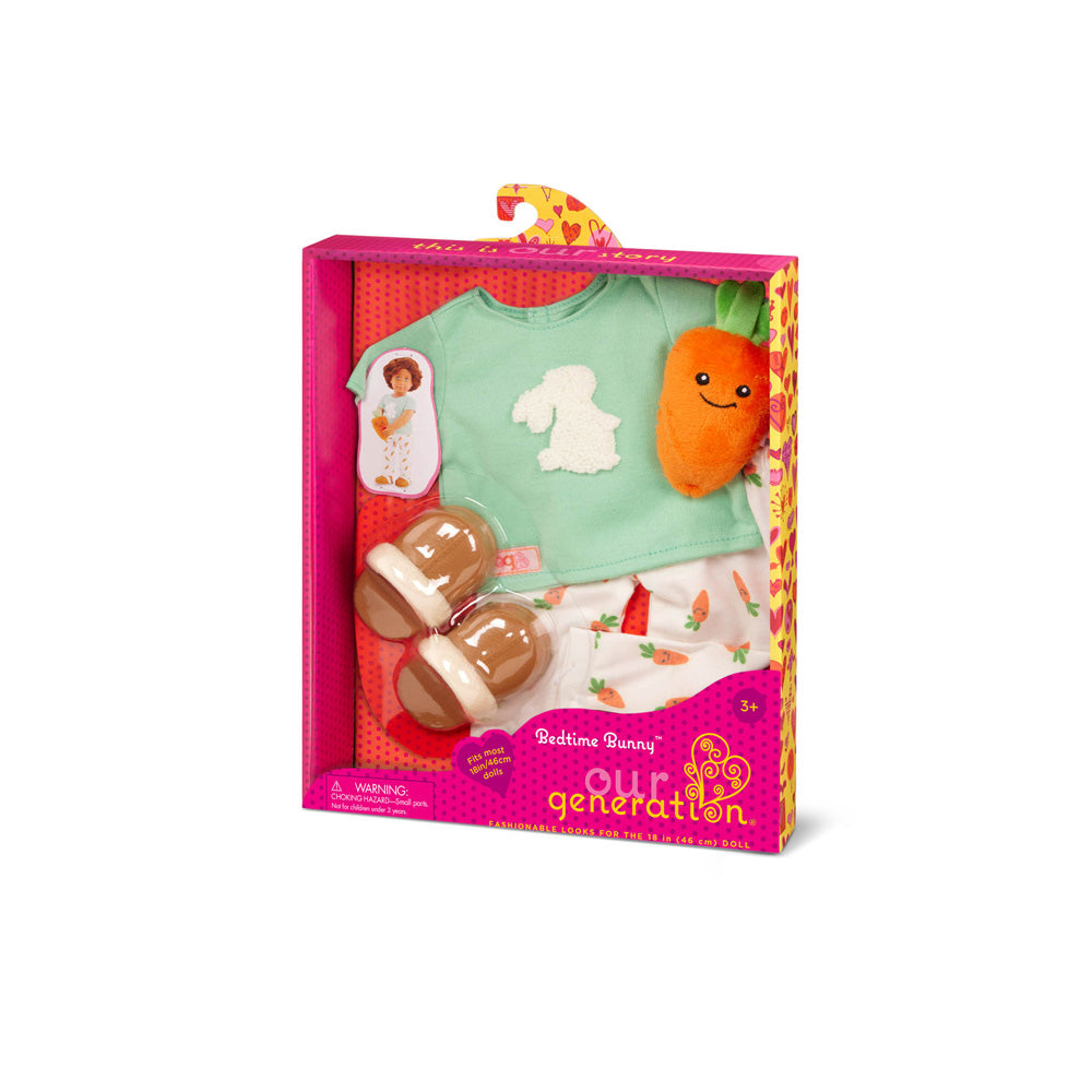 OG Bedtime Bunny Printed Pajama Outfit