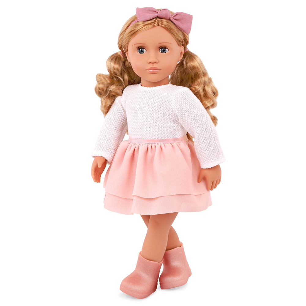 Our Generation Effie 18"Doll with Pink Skirt