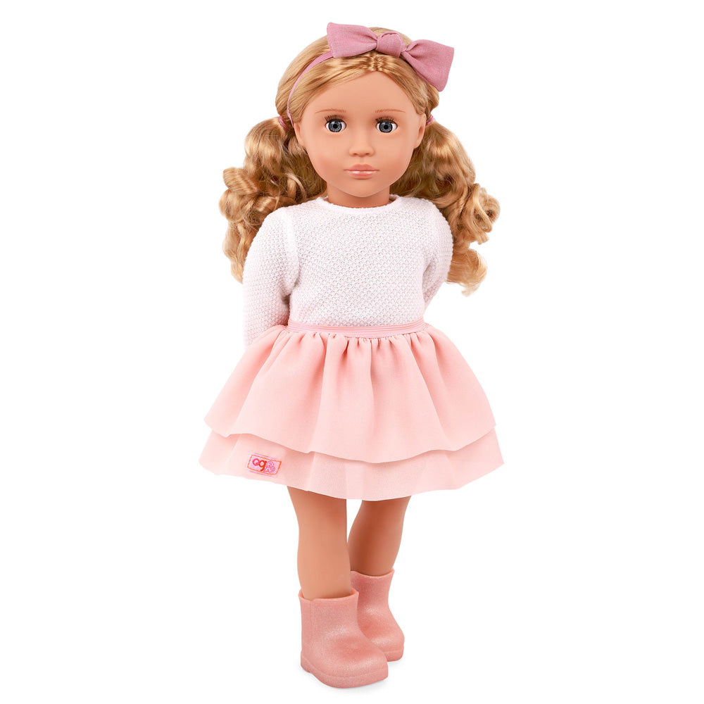 Our Generation Effie 18"Doll with Pink Skirt