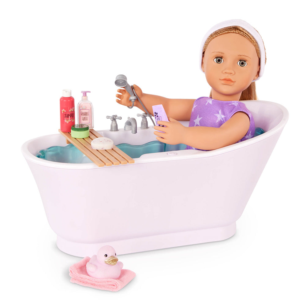 Our Generation Deluxe Bathtub Set