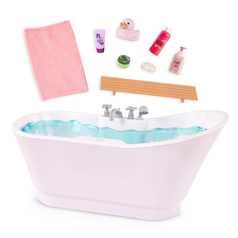 Our Generation Deluxe Bathtub Set