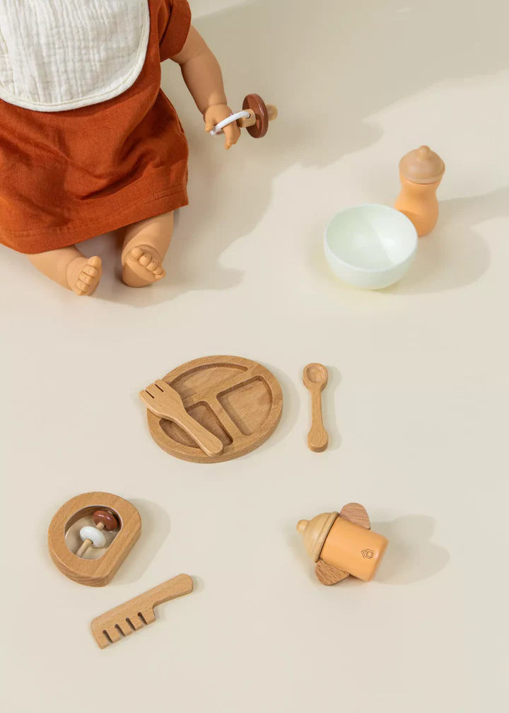 Coco Village Doll Accessories Wooden Playset