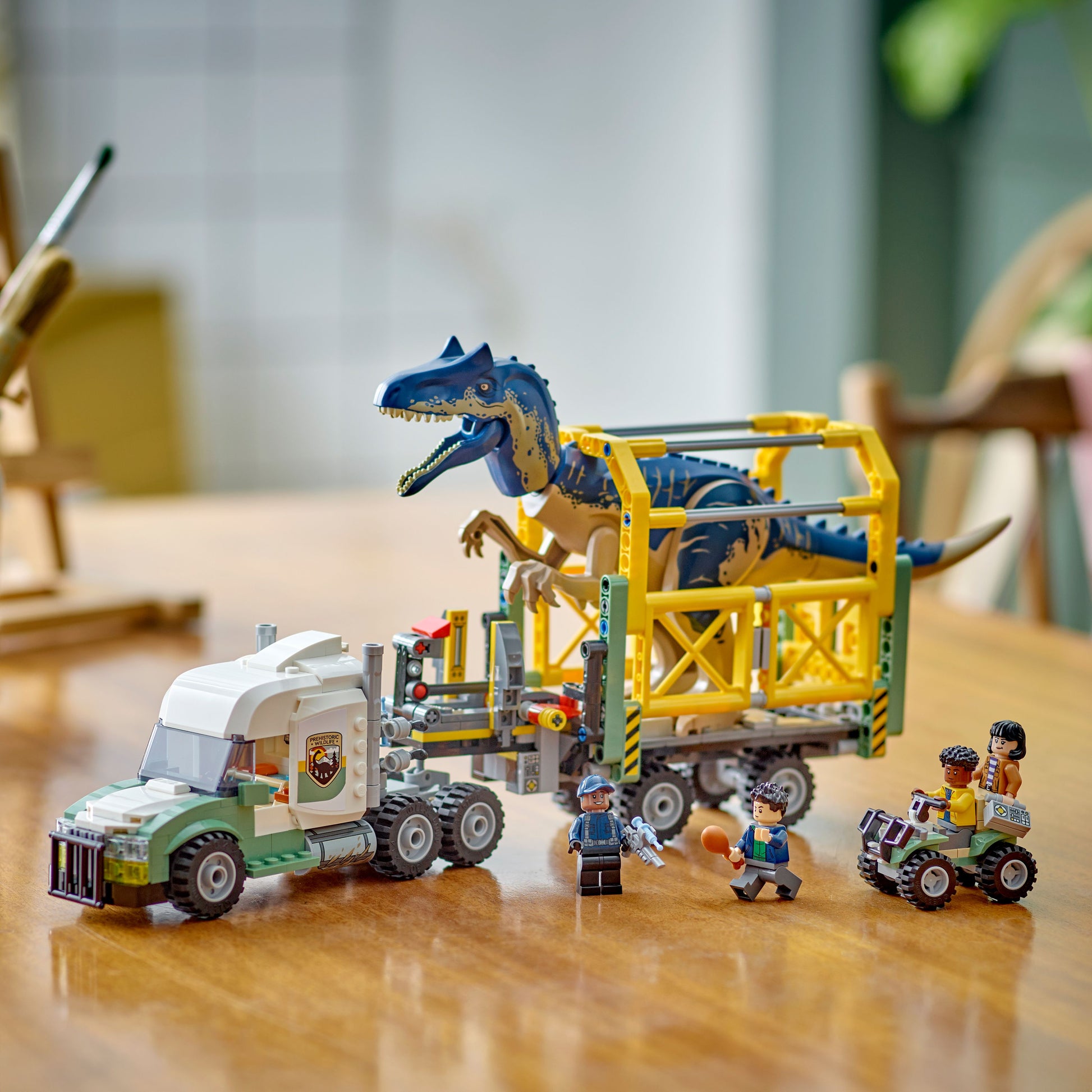 LEGO® Jurassic World Dinosaur Missions: Allosaurus Transport Truck