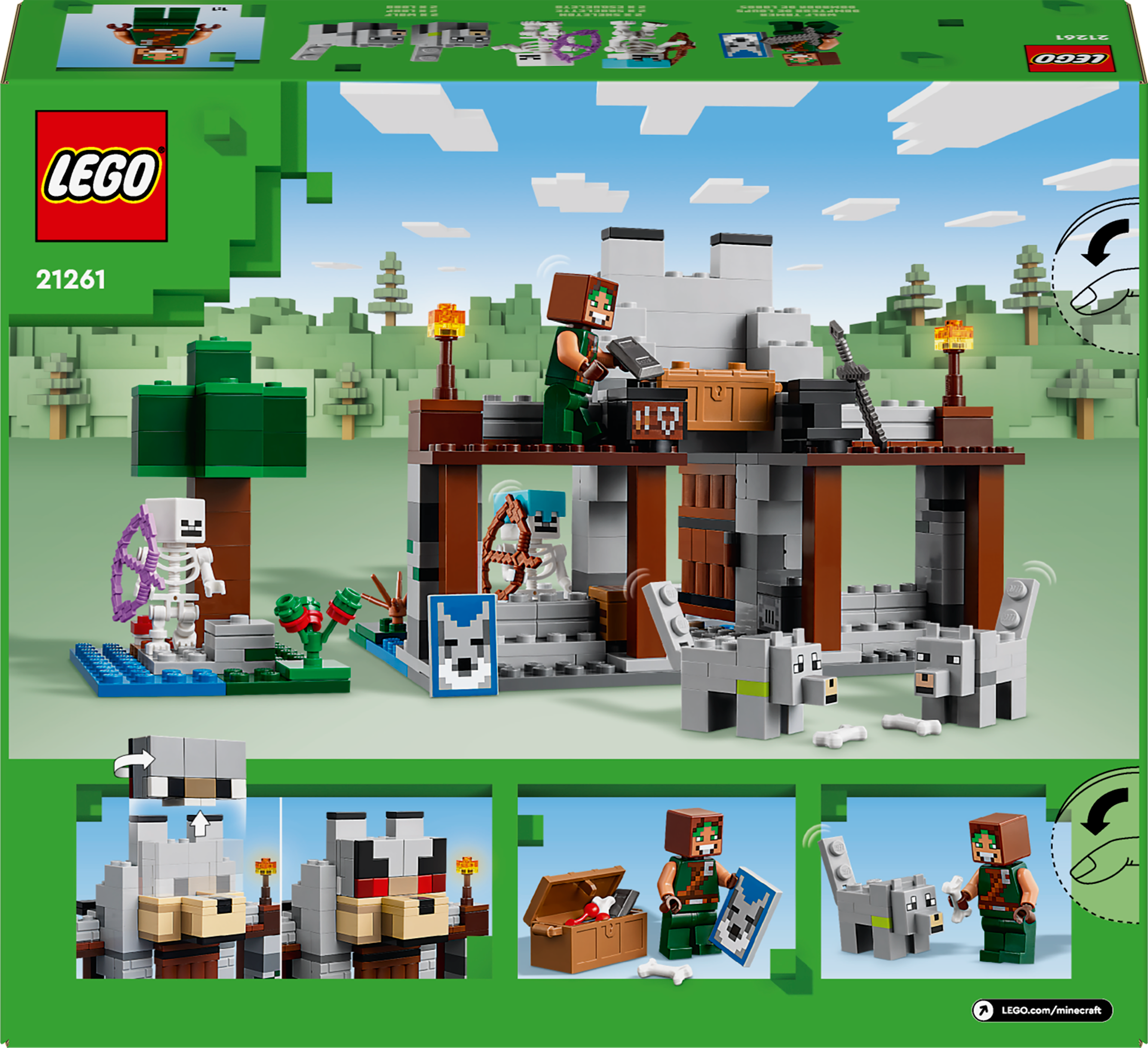 Lego The Wolf Stronghold