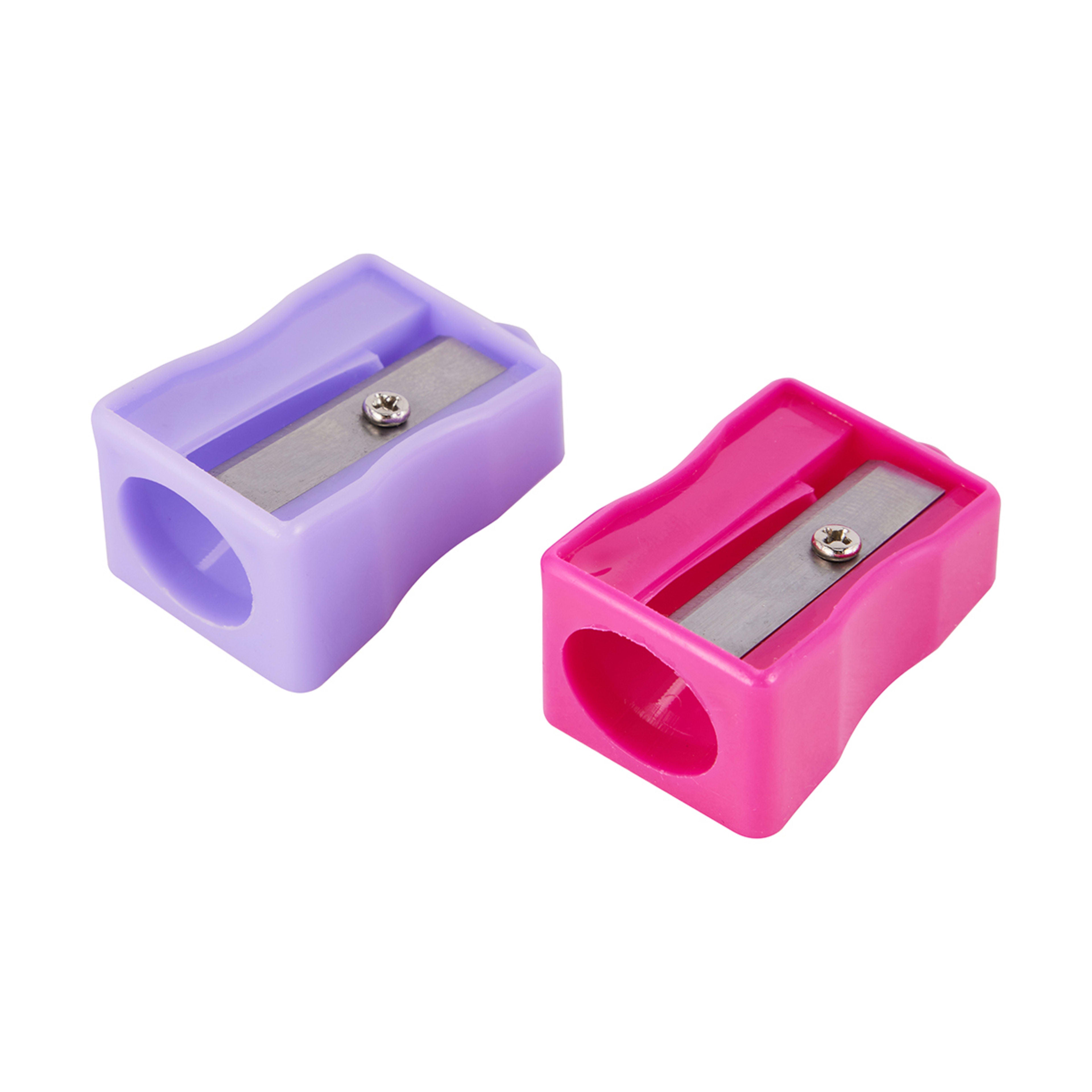 MMT Jumbo Pom Pom Pencil w Sharpener Assorted