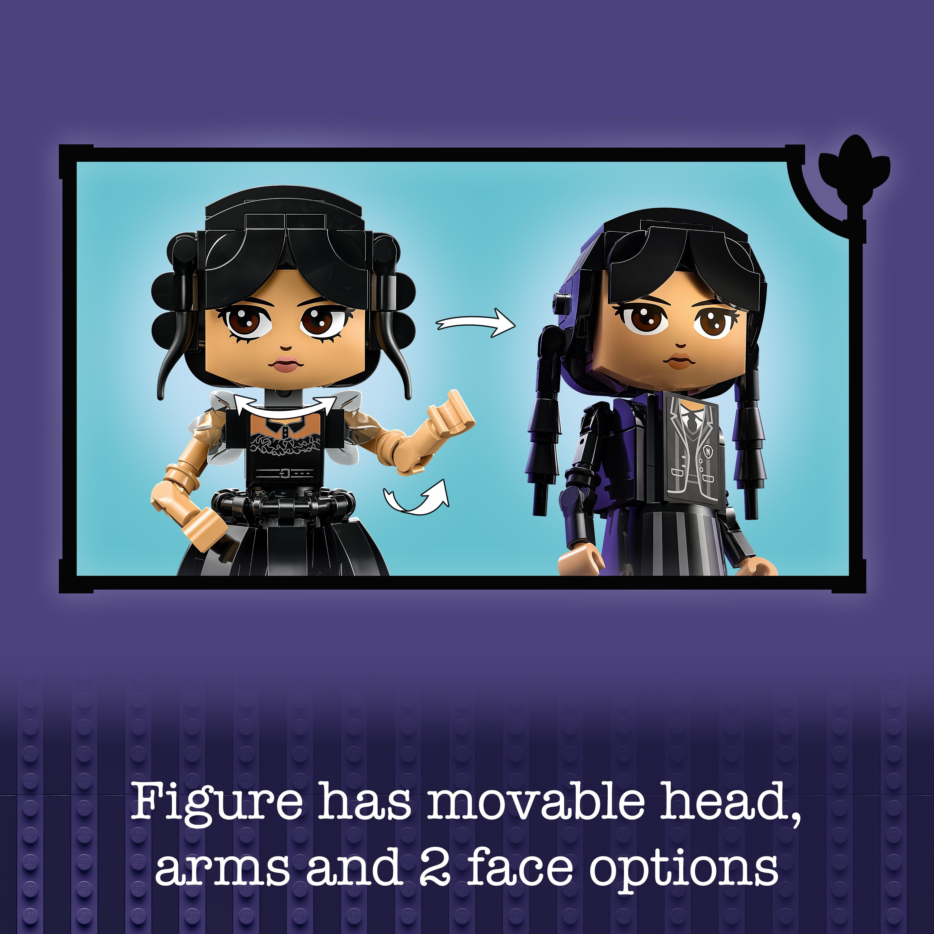 LEGO® Wednesday: Wednesday Addams Figure Toy Gift 76780