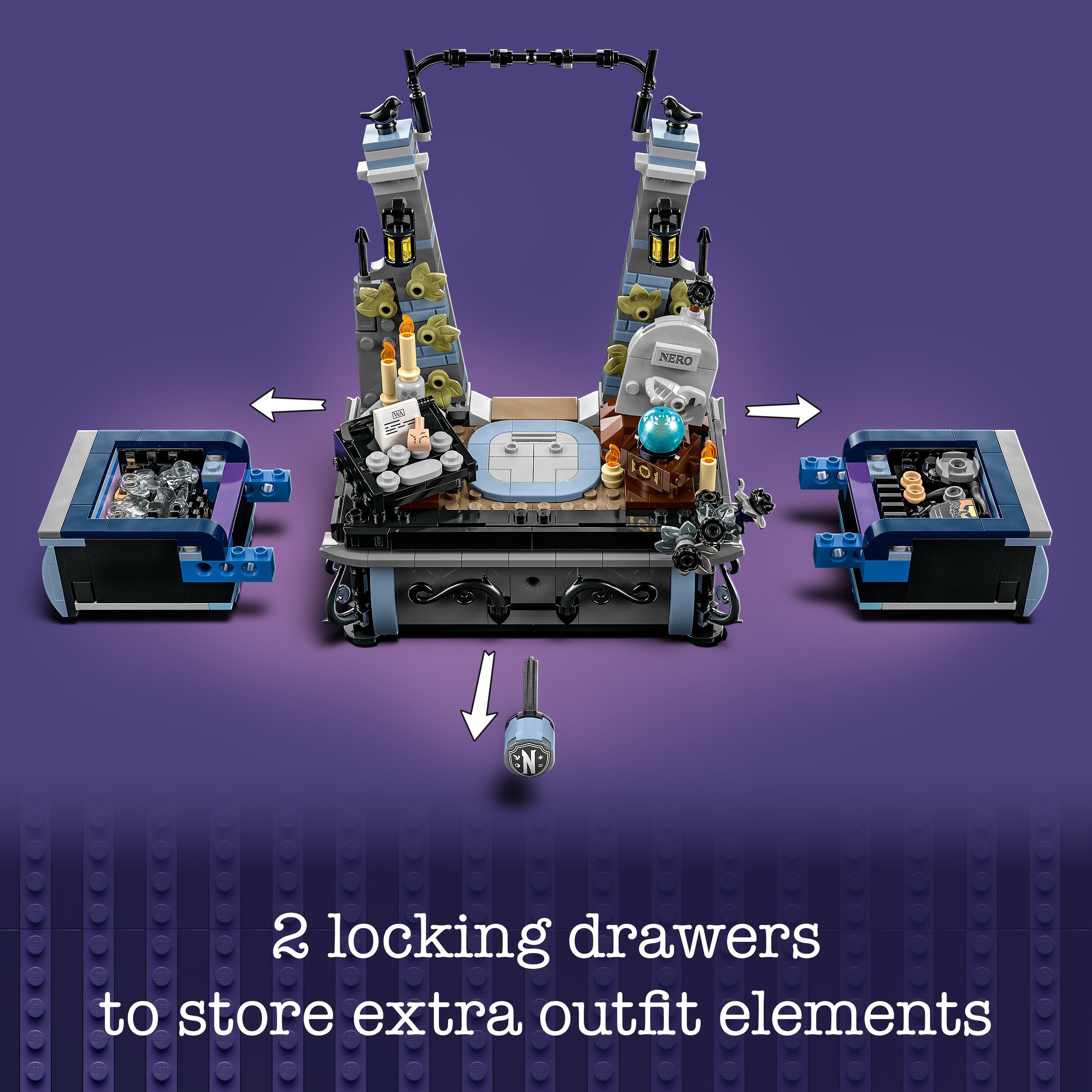 LEGO® Wednesday: Wednesday Addams Figure Toy Gift 76780