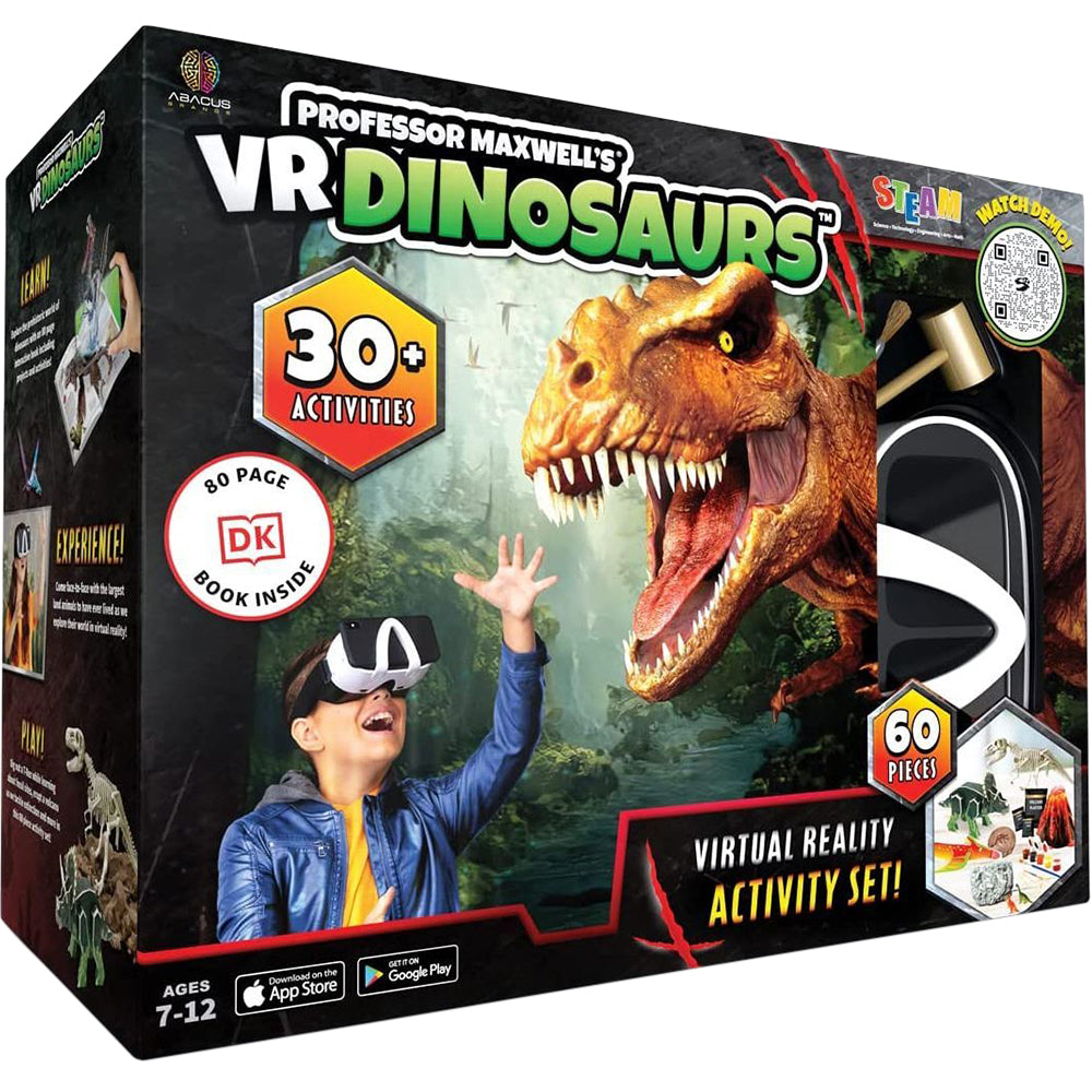 Professor Maxwell's VR Dinosaurs Activity Kit