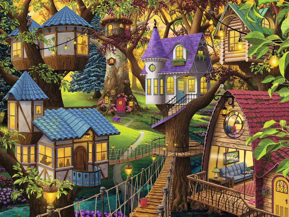 Twilight in the Treetops 1500 pc Puzzle