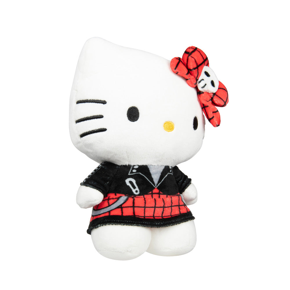 Hello Kitty 8" Plush (Punks) (Hello Kitty Red)