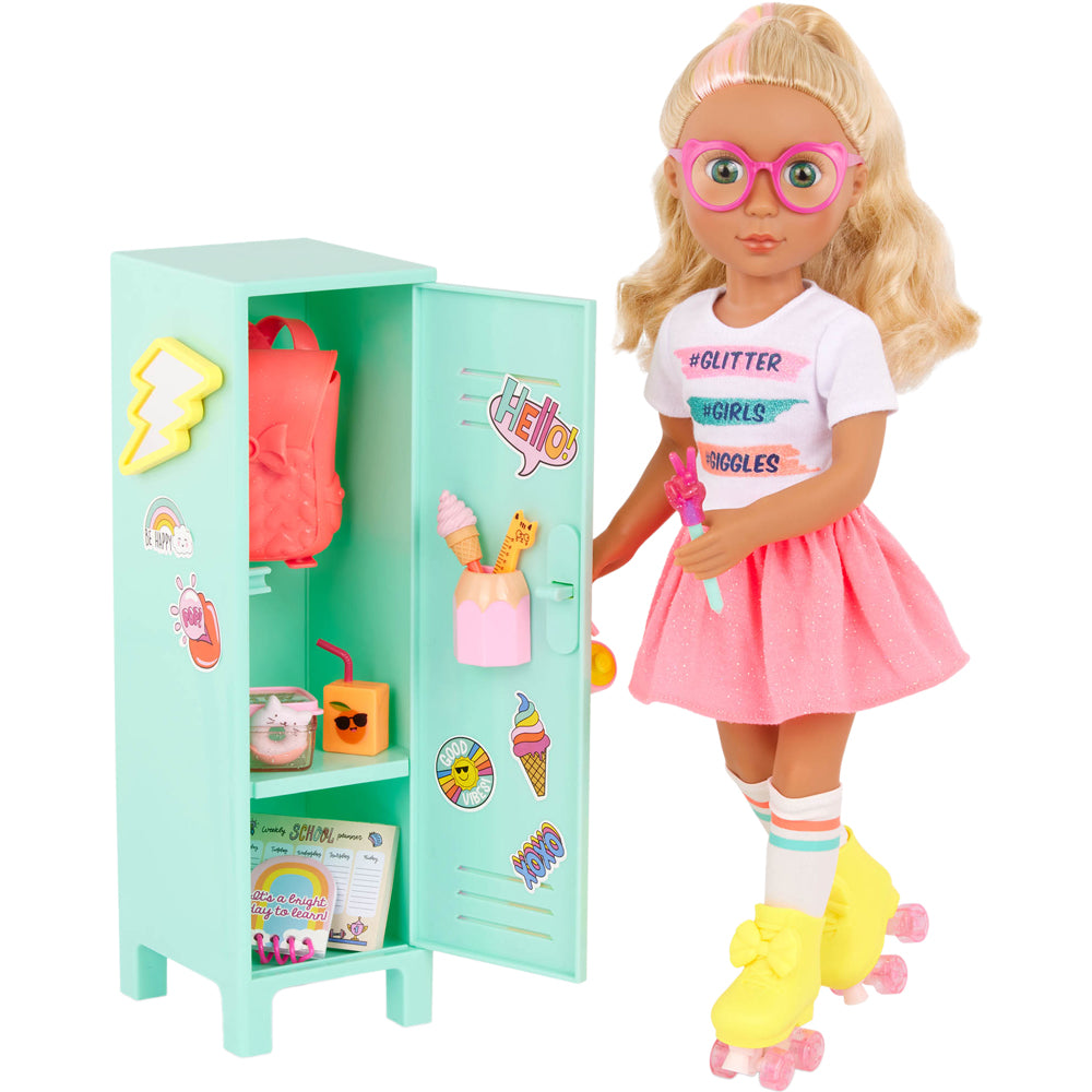 GG Sunnie 14" Doll with School Locker Playset