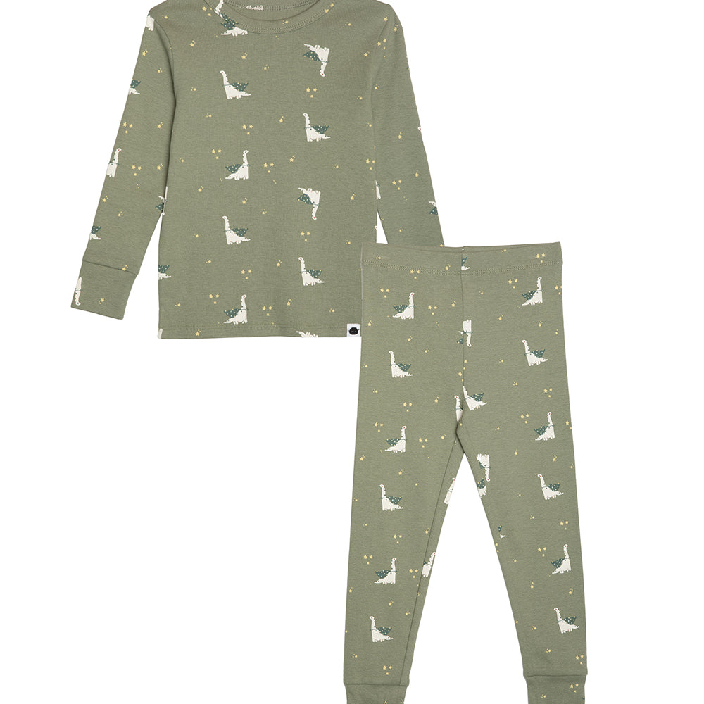 Rise Little Earthling Long Sleeve 2-Piece Sleep Set