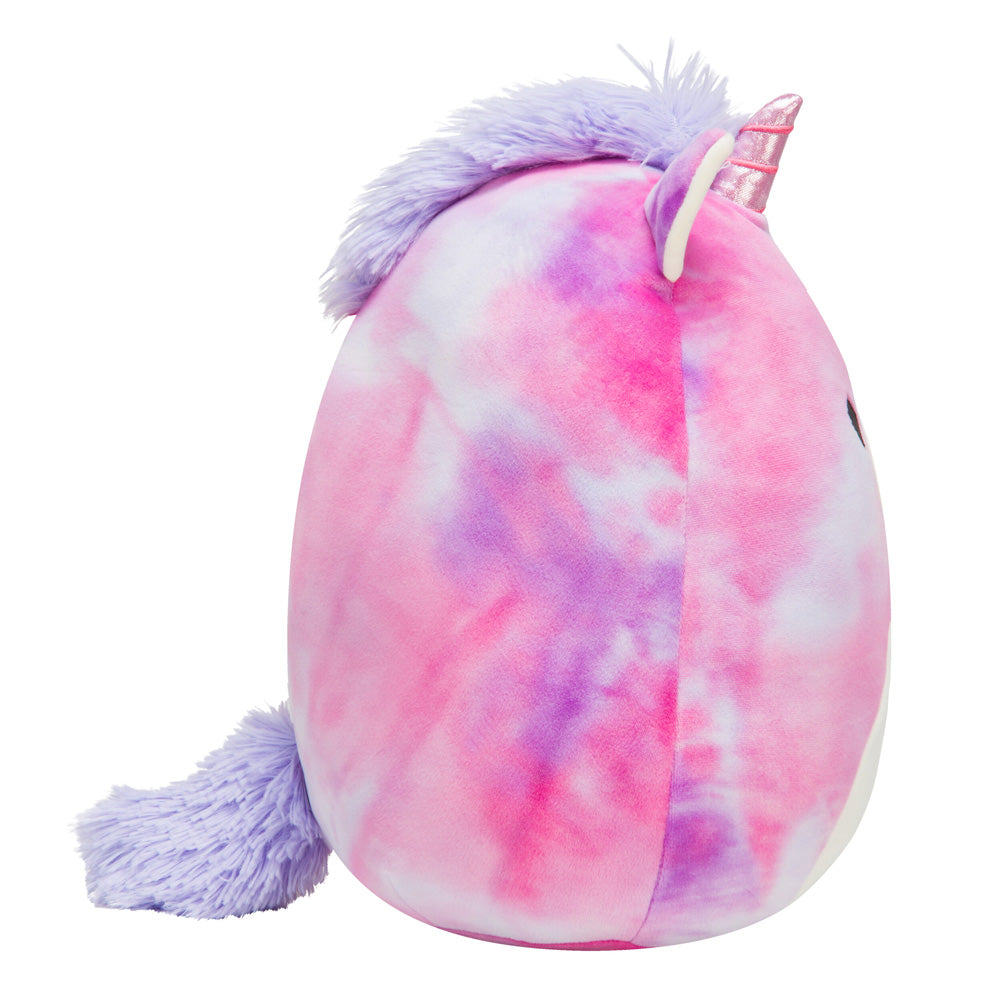 Squishmallows 12" Lola Purple&Pink Tie-Dye Unicorn