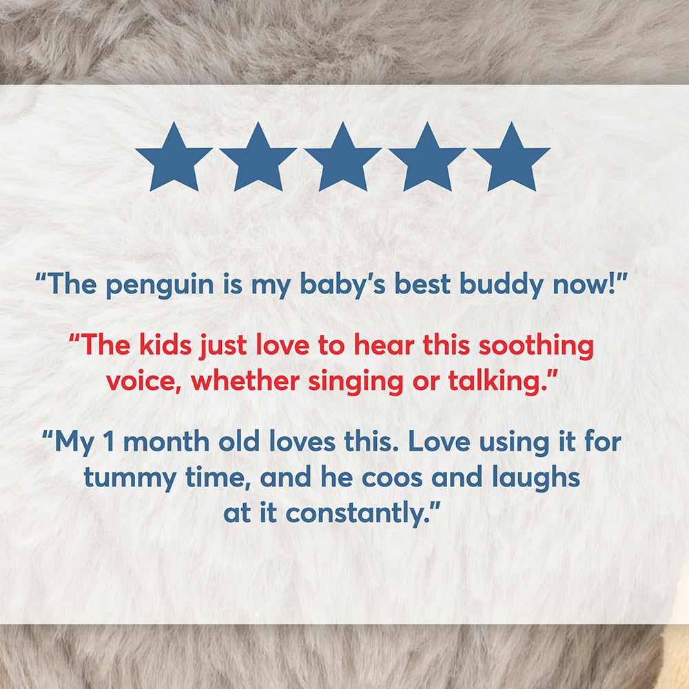 Gund Kissy the Animated Penguin Plush