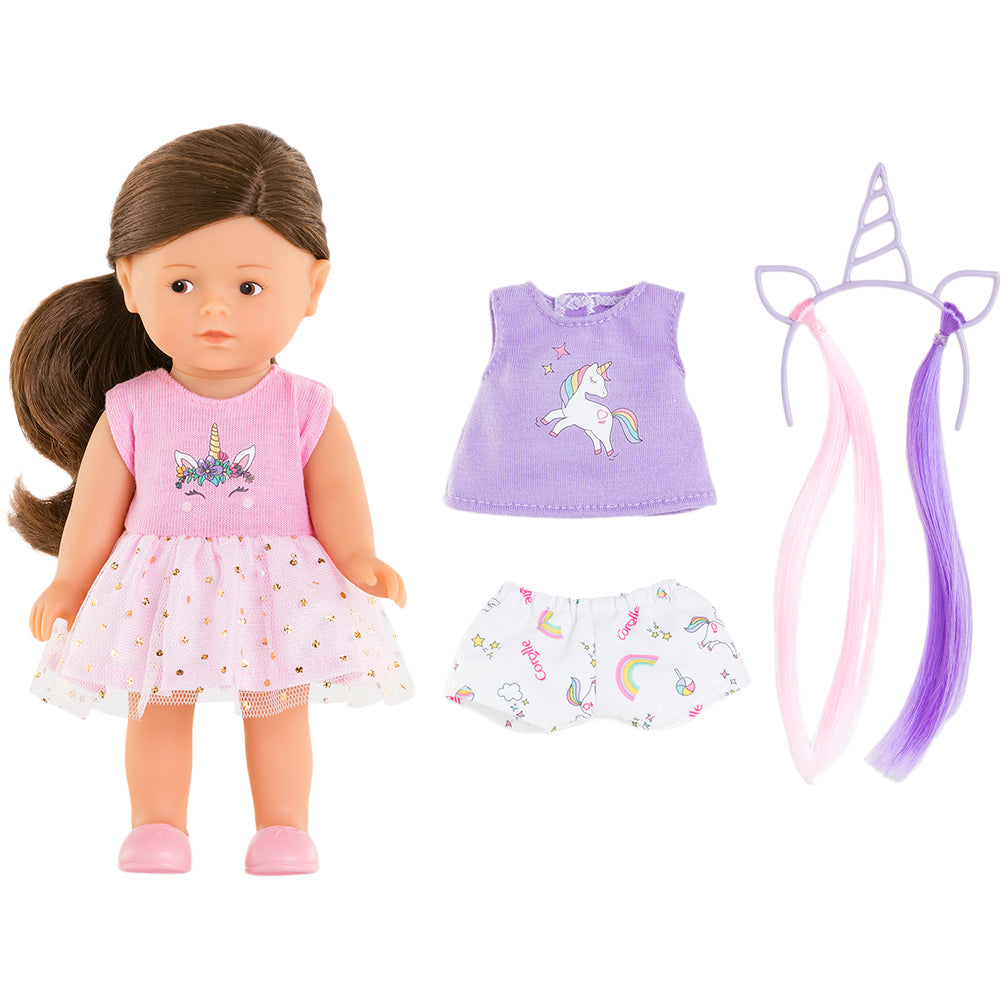 Little Corolline Romy 8" Doll Unicorn Set