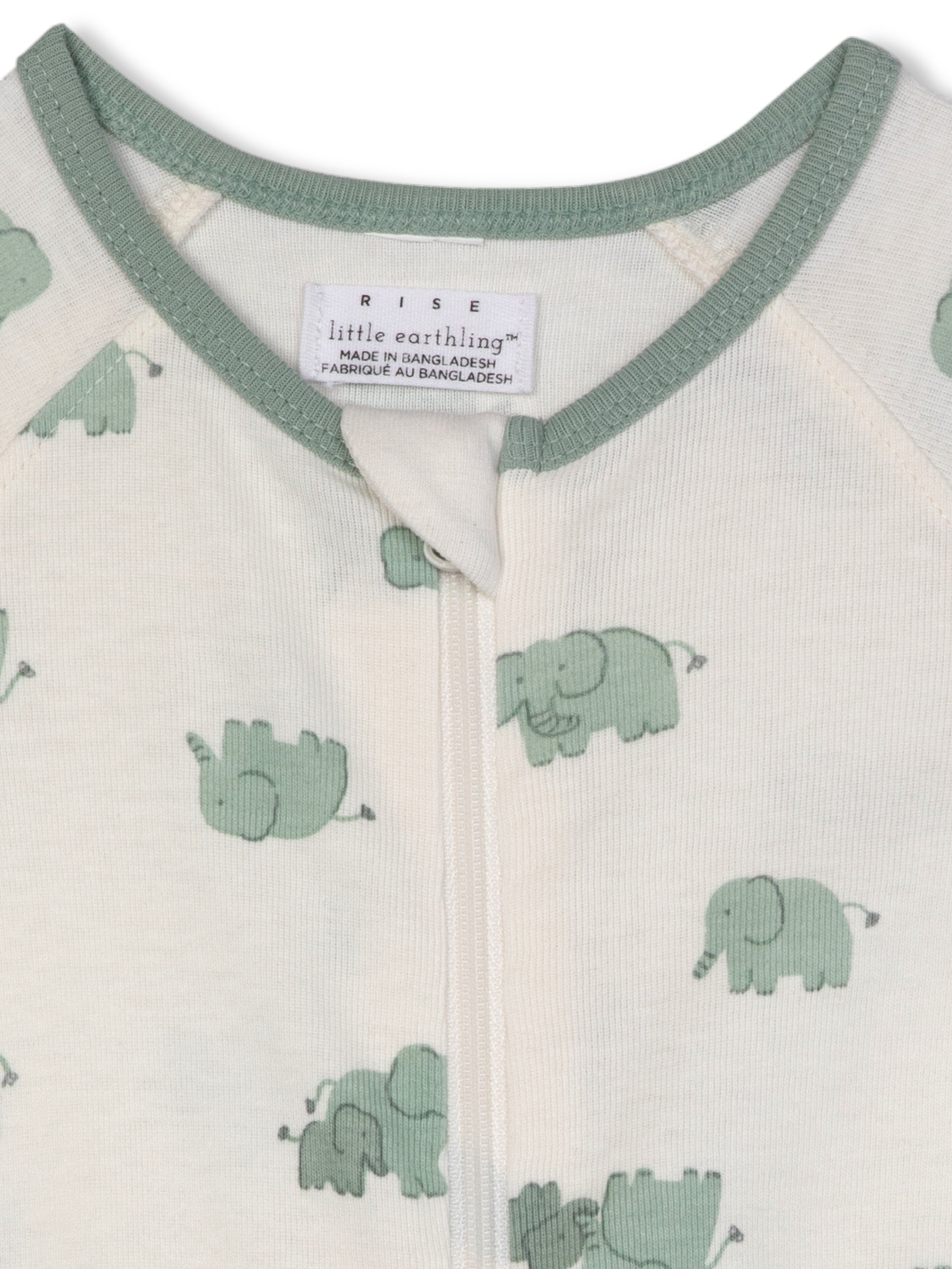 2 Piece Set White Elephant 0-6lbs