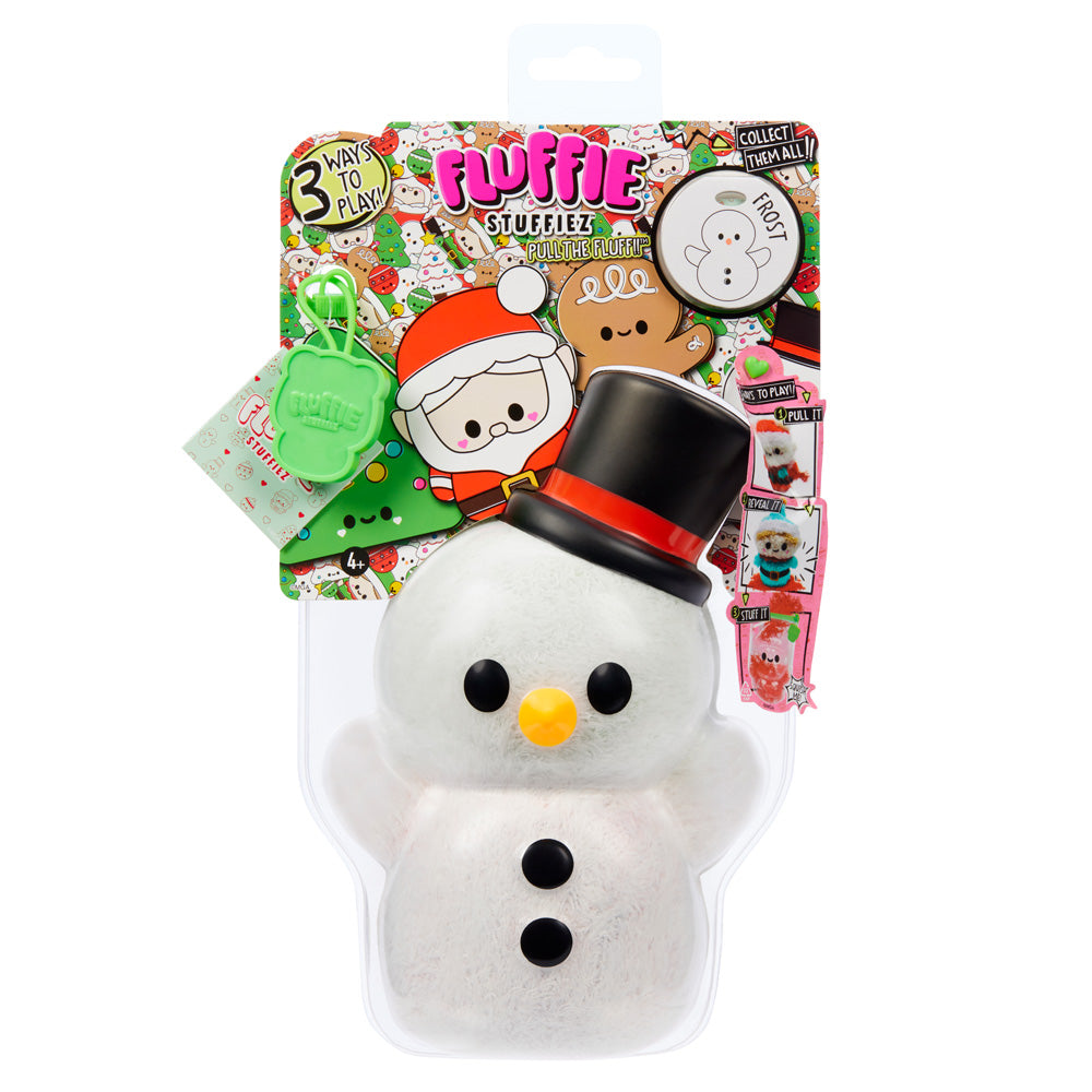 Fluffie Stuffiez Small Plush - Holiday Snowman