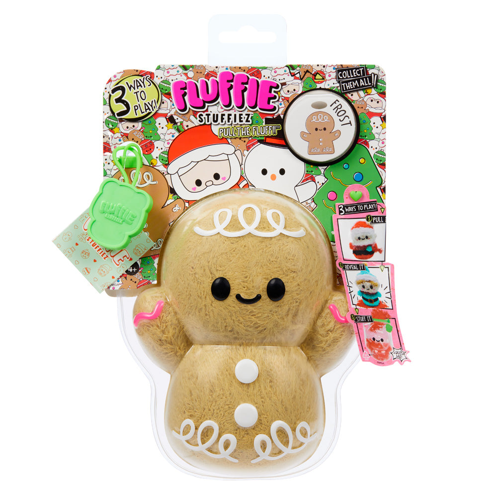 Fluffie Stuffiez Small Plush - Holiday Gingerbread